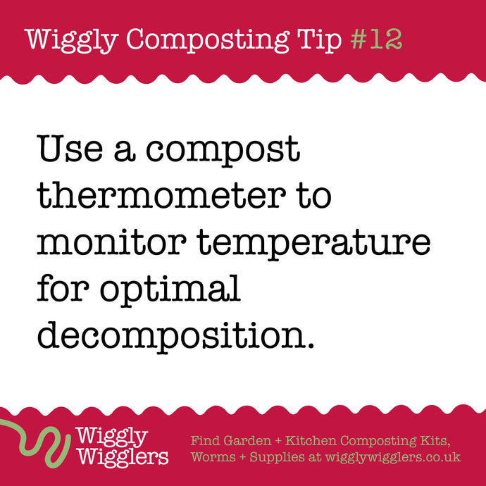 Temperature is key to successful composting!