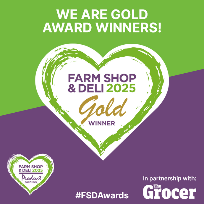 We Won Gold at the Farm Shop &amp; Deli Product Awards 2025!