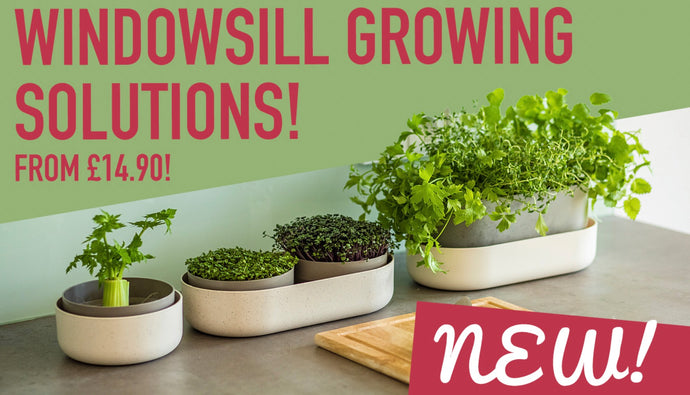 NEW! Our Windowsill Growing range from Plastia!